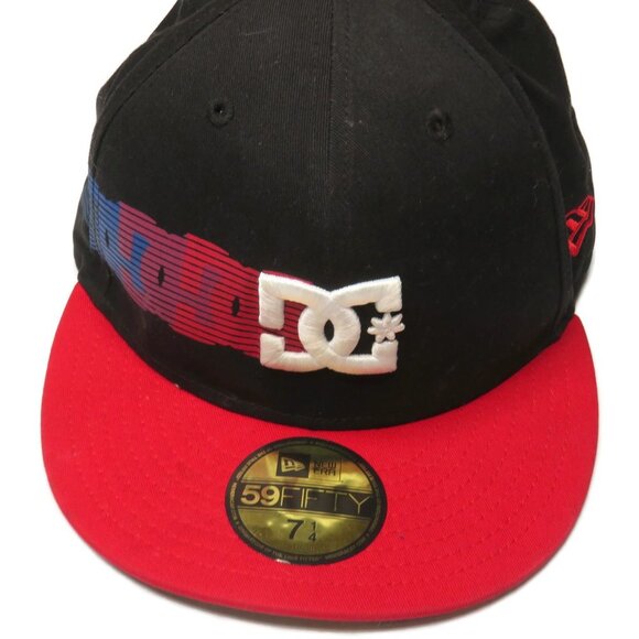 DC SHOES New Era 59 FIFTY Fitted Hat Cap 7 1/4 - Picture 7 of 8